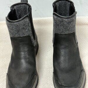 UGG-Men-1003140-Black leather-3M Thinsulate Insulation Morton Boots.Sz-10-Vietna